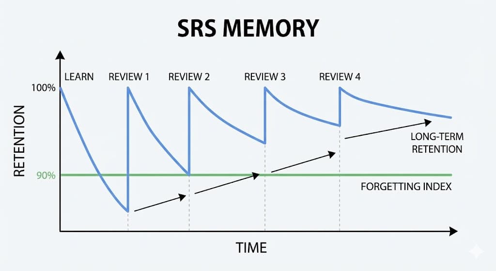 FSRS Algorithm Chart